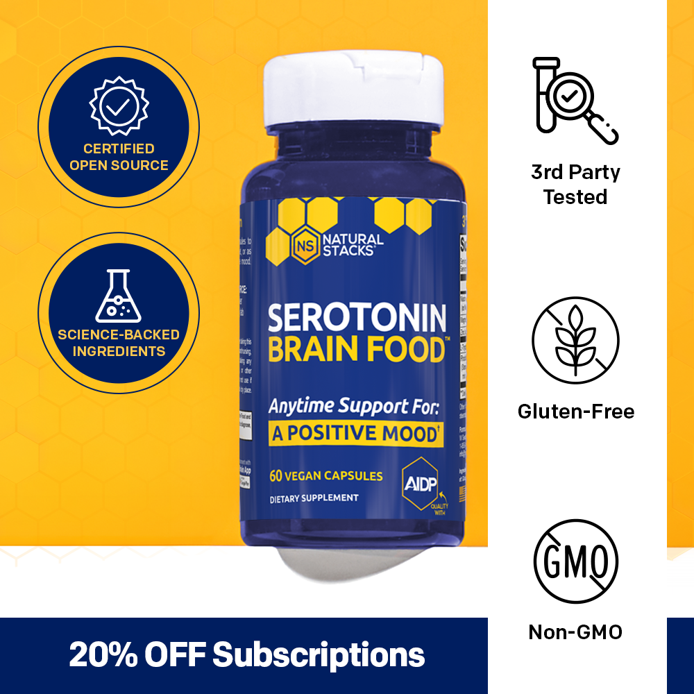 Serotonin 20% OFF Subscriptions