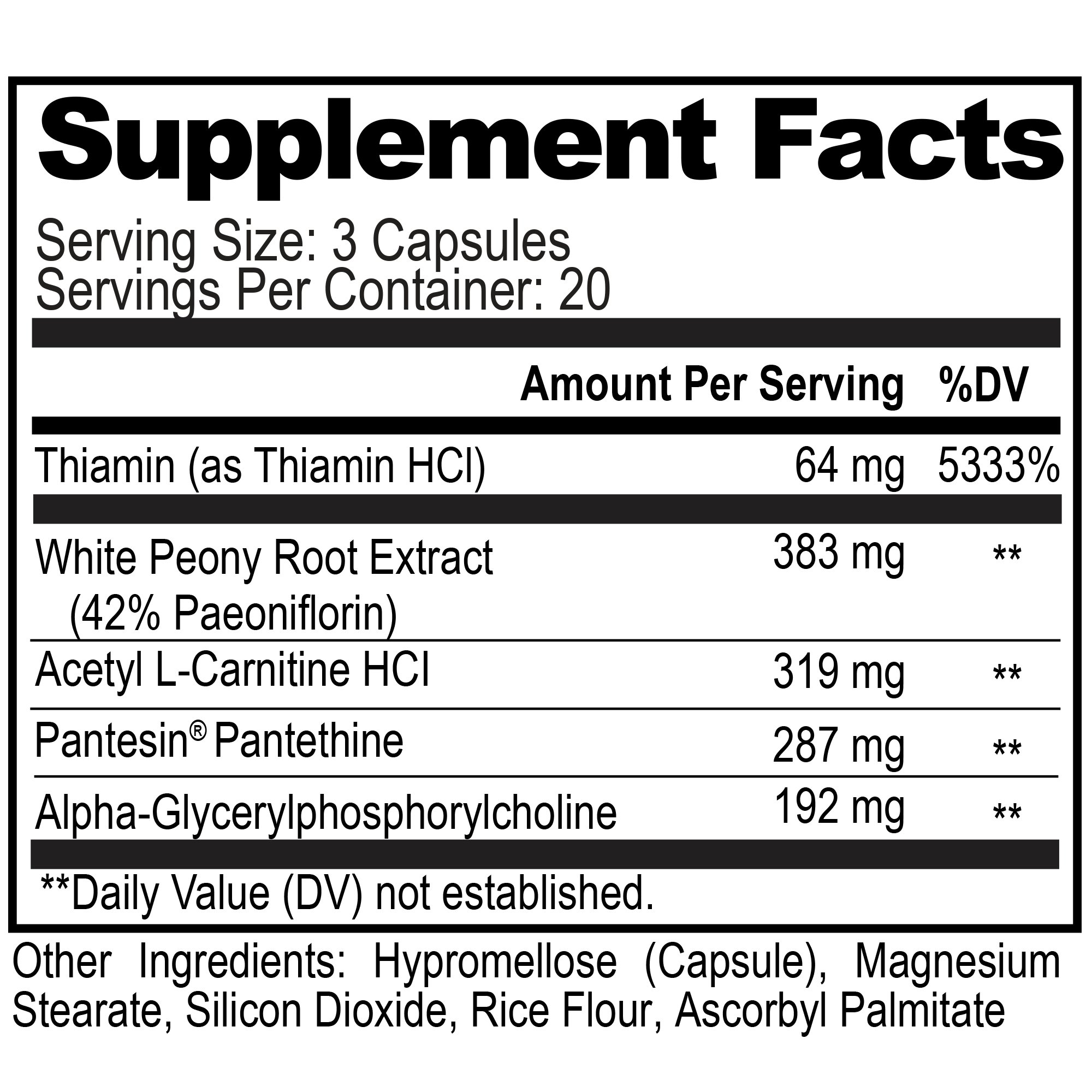 Acetylcholine Brain Food™