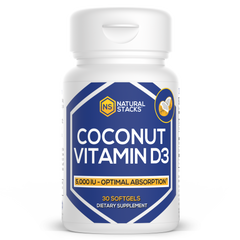 Vitamin D3 w/ Organic Coconut Oil